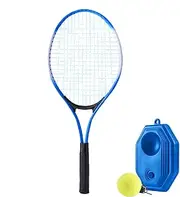 Solo Tennis Trainer Rebound Ball with String | Trainer Sports Solo Rebound Ball with String - Outdoor Tennis Training Exerciser Kit with Long Elastic Rope for Parks, Courts, Backyards