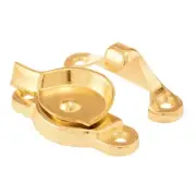 Slide-Co 171118 Wooud Double Hung Windows Sash Lock 1-15/16" Brass Plated