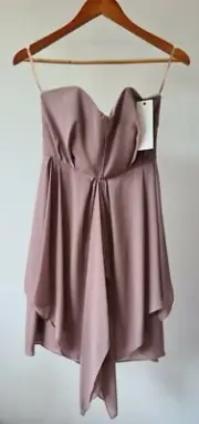 Cooper St Myer Silk Strapless Formal Evening Dress 6
