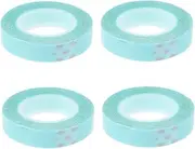 BIUDECO 4 Rolls Wig Double Sided Tape 2 Sided Tape Double Sided Adhesive Tape Hair Ribbon Clothes Tape Double Sided Waterproof Wig Tape Hair Patch Tape Hair Extension Sticker Tape for Wig