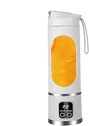 Portable Blender For Shakes And Smoothies - Smoothie Blender,Rechargeable Digital Display Small Travel Blender, 15oz Portable Personal Blender For Home, Kitchen, Travel, Sports