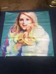 PA7- Meghan Trainor Throw pillow Cover Zippered 17”x17” All About That Base