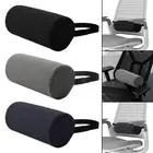 Lumbar Roll Pillow Lower Back Roll Support for Travel Office Reading Chair