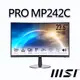 msi微星 PRO MP242C 23.6吋 曲面螢幕