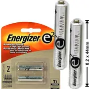 Energizer 1.5v Alkaline AAAA Battery Advanced Power Hightech Devices