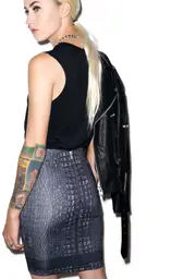 [Twiin] Cold Blooded Tube Skirt