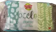 Scotch-Brite Ocelo Everyday Sassy Scrub Sponges 2 Pack Greens