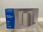 Linksys Velop WHW0303 White Whole Home Mesh WiFi System 3-Pack Router Bundle