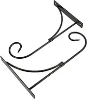 BESPORTBLE 2Pcs Iron Hanger Wall Hook for Use Sturdy Bracket for Wind Chimes Planters Lanterns Durable Lightweight Smooth Surface Design for Space Saving Decor