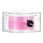 98-Yard Stretchy Bracelet String 0.8 mm Elastic String for Bracelets, Pink