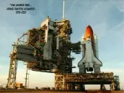 *Nasa Postcard-"The Launch Pad...Space Shuttle Atlantis" (STS-122) {RB54}-