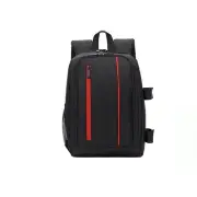Camera Backpack for DSLR/SLR & Mirrorless Cameras | trumpet Black Red