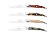 Wilkie Brothers 4 Piece Pakka Steak Knife Set - Stainless steel