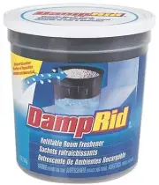 FRESH CASE OF (6) DAMP RID FG01K 10.5OZ MOISTURE REMOVER HUMIDIFIER 6521173