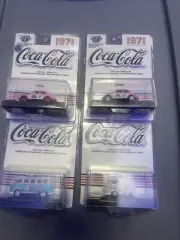 M2 Machines Coca-Cola - 1971 unity collection 1953 VW Beetle Complete Collection