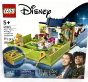 NEW SEALED LEGO Disney Peter Pan & Wendy's Storybook Adventure 43220 111 Pieces