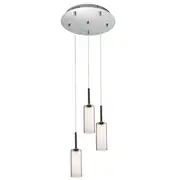 Annie LED 3L Void Pendant Lights Clear | Marden Designer