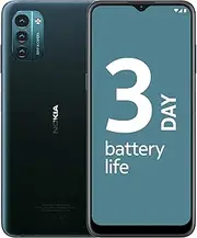 [Nokia] G21 6.5” HD+ Smartphone with Android 11, 90 Hz Refresh Rate, 18W Quick Charging Compatible, 4GB RAM and 64GB Storage, 5050 mAh, 50 MP Triple Camera - Nordic Blue