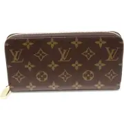 Louis Vuitton Round Zipper Long Wallet With Coin Purse Monogram Fuchsia Zippy M4