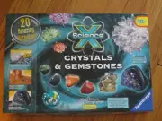 New Ravensburger Science X Crystals & Gemstones Kit Geology 2013 STEM Rare Set