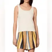 Sandro Eric Rib-Knit Scoopneck Tank NWT