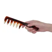 Retro Men's Wide Teeth Resin Comb Anti Static Oil Hair Hairdressing Hairstyl FAD