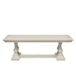 [OneWorld Collection] Ville Oak Dining Table White 300cm