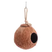 Breeding Place Birds Bird Nesting Box Parrot Hanging House Parrot Hut