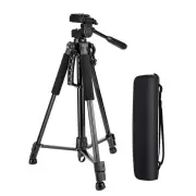 CIGMAN CAT01 Laser Tripod 1.5M Height 10kg Load 3-Way Pan Head with Quick Release Plate and Carrying Bag