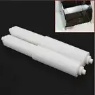 White Replacement Toilet Paper Roll Holder Roller Spindle SpRings Bes Lot R7