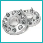 2 Hub Centric Wheel Spacers Adaptor 15mm 4x100 57.1 | 57mm Stud 12x1.5