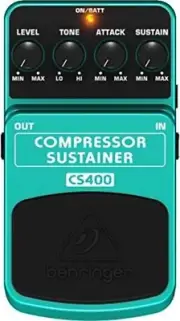 CS400 Professional Compressor and Sustainer Pedal for Musicians
