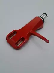RED Cartridge Turntable Headshell w / OFC Lead Wire! AUDIO TECHNICA TYPE.