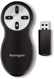 Kensington Non-Laser Wireless USB Presentation Clicker, Compatible with Windows