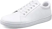 Jousen Men's Fashion Sneakers White Shoes for Men Casual Breathable Shoes