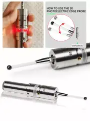 3D Light Edge Finder Ceramic Probe CNC Milling Lathe Machining Center 0.001mm