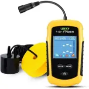 LUCKY Kayak Portable Fish Depth Finder Water Handheld Fish Finder Sonar Castable