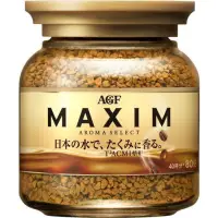 在飛比找蝦皮購物優惠-日本 AGF MAXIM 即溶咖啡 金罐 箴言金咖啡 80g