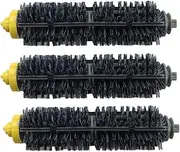 ECOMAID Accessories for 3 x Bristle Brush Compatible for iRobot Roomba 600 700 Series Vacuum Cleaning Robots Roomba 620 630 650 660 680 760 770 780 790