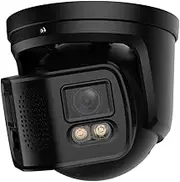 EmpireTech IPC-Color4K-T180 4K Full-Color 2×4MP Dual-Lens 1/1.8" CMOS Smart Splicing Network IP POE Camera Outputs 180° Wide Angle, Support Two-Way Talk IPC-Color4K-T180 (Black)