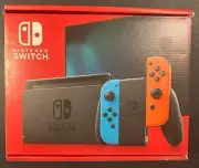 Nintendo Switch 32GB Neon Red & Blue Console Unused Version 2