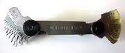 Thread Screw Pitch Gauge Measures Metric 60° and Whitworth 55° Threads - 52 Size