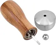 ULTECHNOVO Manual Pepper Grinder Wooden Ceramic Core Salt Pepper Mill Hand Crank for Home Kitchen Use
