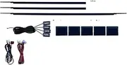 Universal Symphony Car Ambient Mood Lights 64Color RGB APP Control Auto Interior Decoration Acrylic Atmosphere Lamp Strip 6 in 1(10 in 1)