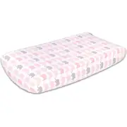 2pc The Peanutshell 80cm Cotton Sweet Peanut Bassinet Fitted Nursery Sheets