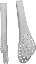 Gatuida 6pc Stainless Steel Salad Tongs Serving Utensils Set Mini Ice Tongs for Cooking Tea Party 5 Inch