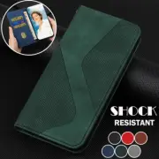 For Samsung S25 S24 S23 S22 S21 S20 FE Ultra Leather Case Wallet Flip Cover