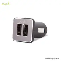 在飛比找PChome24h購物優惠-Moshi Car Charger Duo 車充線材組