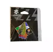 Olympics 2002 Salt Lake City Lapel Pin Utah State Tree Blue Spruce Winter Games