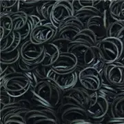 1200 pcs LOOM BANDS Rubber Refill Kit DIY Magical Bracelet 36S Clips,6 Hook Plain Purple